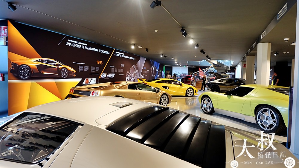 歐洲 自駕 | 義大利超跑博物館 藍寶基尼(Museo Lamborghini)