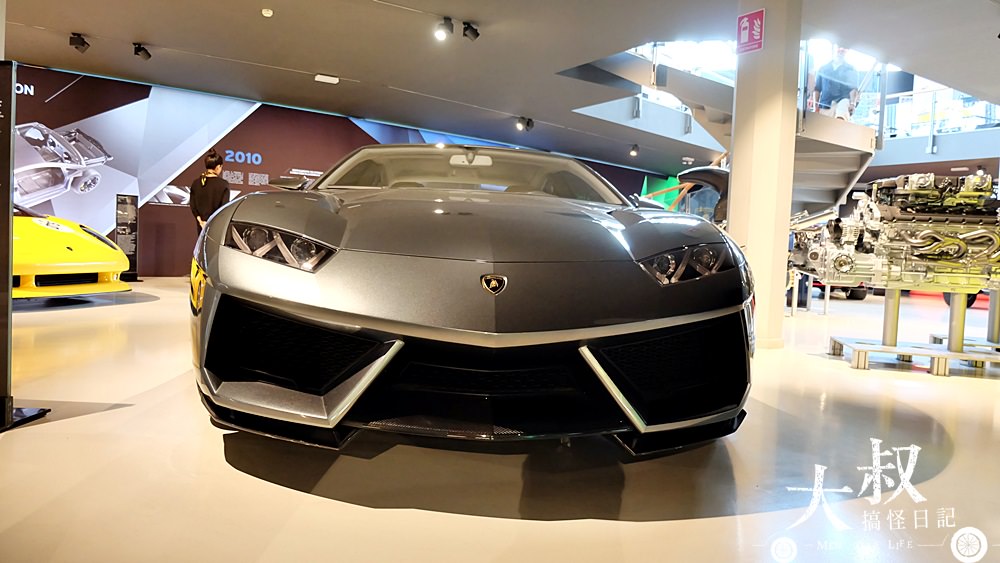 歐洲 自駕 | 義大利超跑博物館 藍寶基尼(Museo Lamborghini)