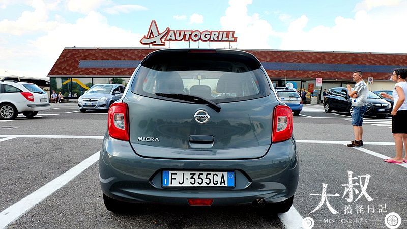 【歐洲 自駕】義大利 Nissan Micra(March) 1.2 NA 5MT(手排)