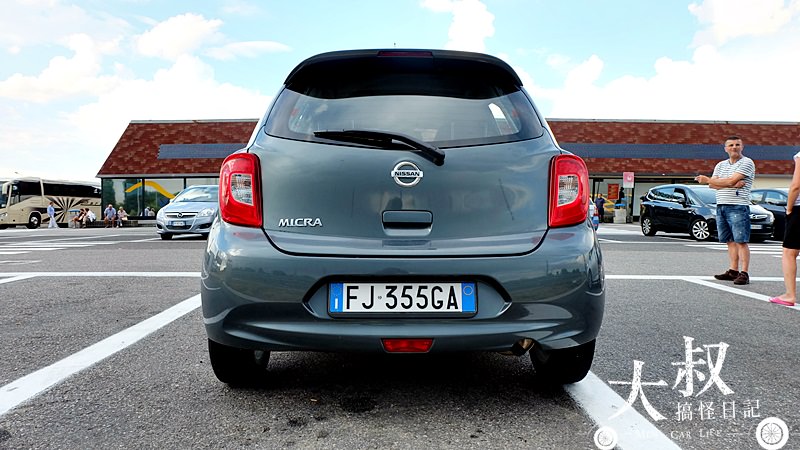 【歐洲 自駕】義大利 Nissan Micra(March) 1.2 NA 5MT(手排)