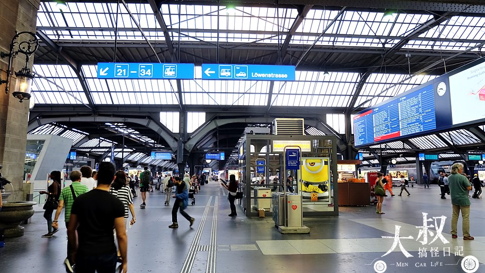 歐洲-火車旅行 跨國臥鋪夜車體驗(蘇黎世->薩爾斯堡)