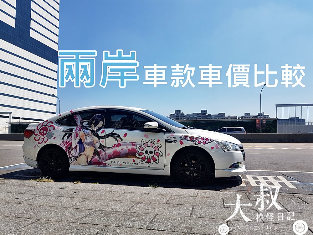 大叔說車-大陸車價與台灣車價價差說明-以Honda Fit為例