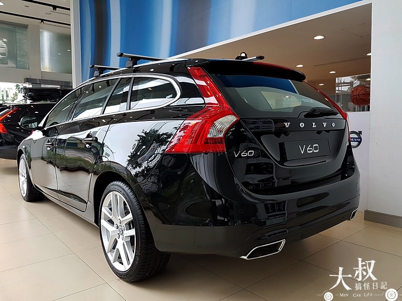 Volvo V60旅行車賞車心得 @大叔搞怪日記