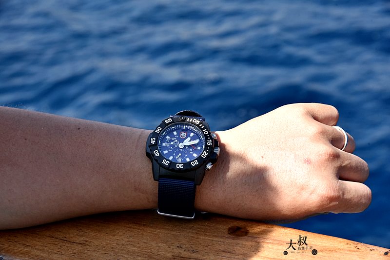 大叔手錶 | LUMINOX 雷明時 NAVY SEAL CHRONO LM-A3583.DN三眼計時錶