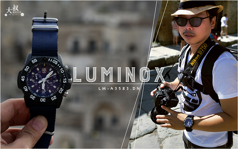 大叔手錶 | LUMINOX 雷明時 NAVY SEAL CHRONO LM-A3583.DN三眼計時錶 @大叔搞怪日記