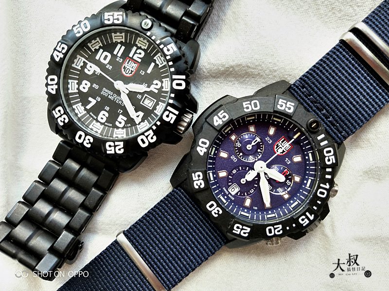 大叔手錶 | LUMINOX 雷明時 NAVY SEAL CHRONO LM-A3583.DN三眼計時錶