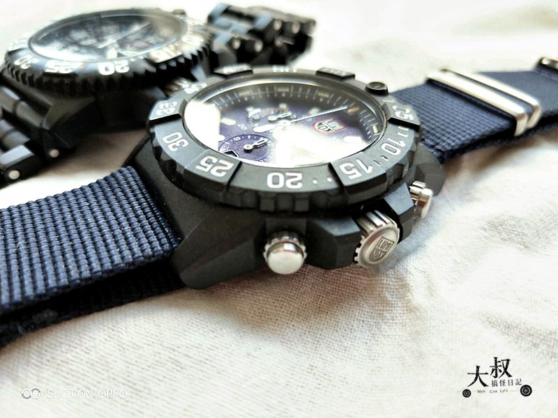 大叔手錶 | LUMINOX 雷明時 NAVY SEAL CHRONO LM-A3583.DN三眼計時錶