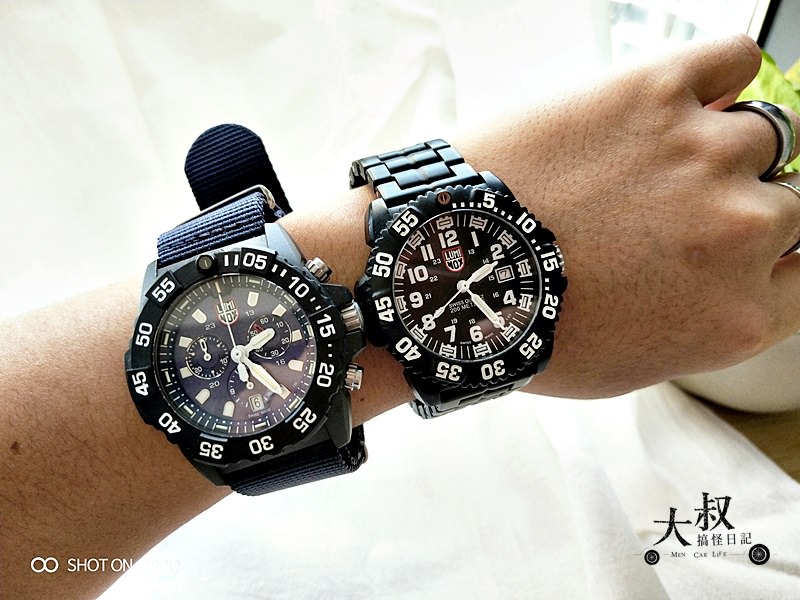 大叔手錶 | LUMINOX 雷明時 NAVY SEAL CHRONO LM-A3583.DN三眼計時錶