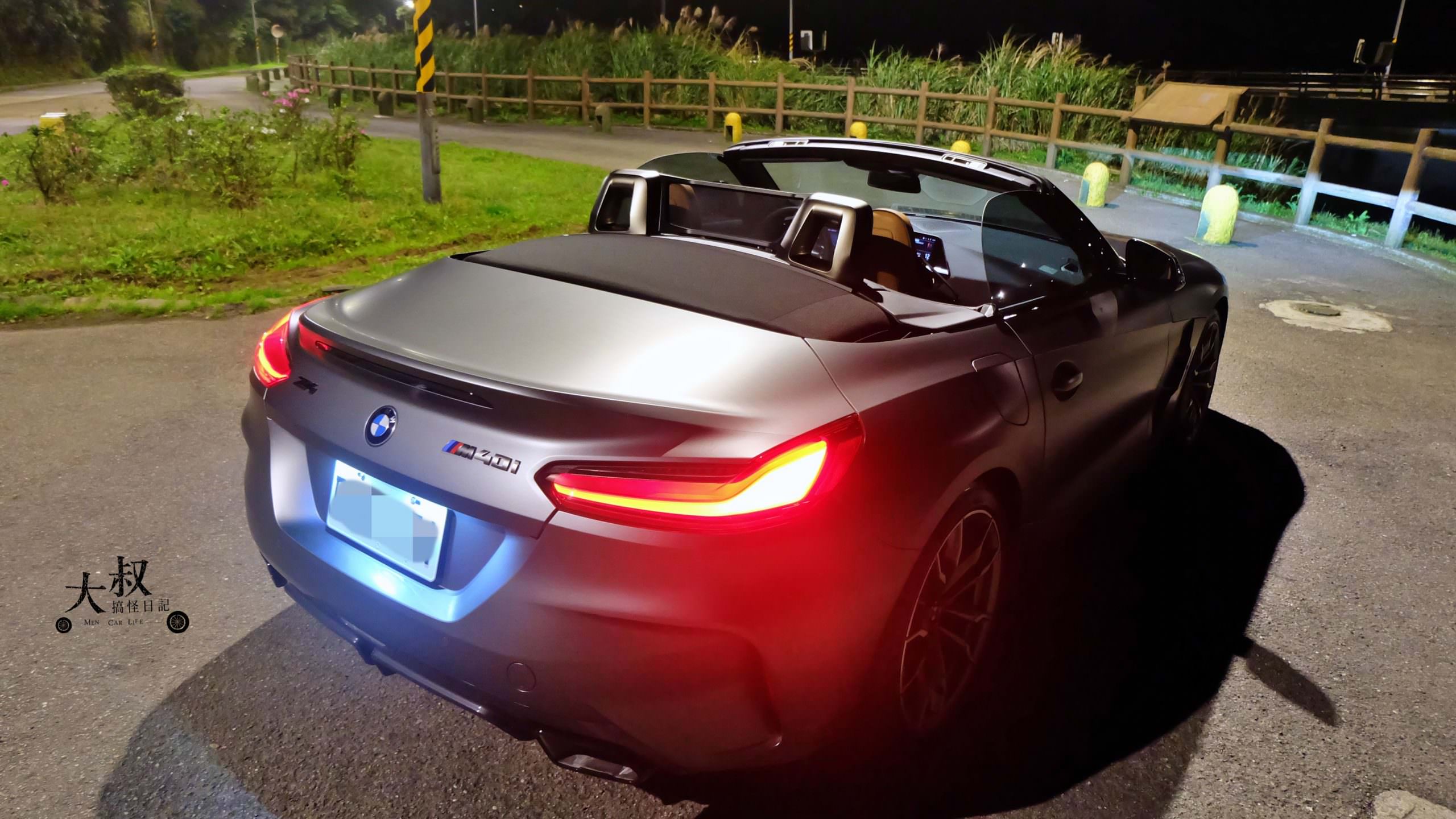 軟頂跑車｜BMW G29 Z4 M40i Roadster消光黑