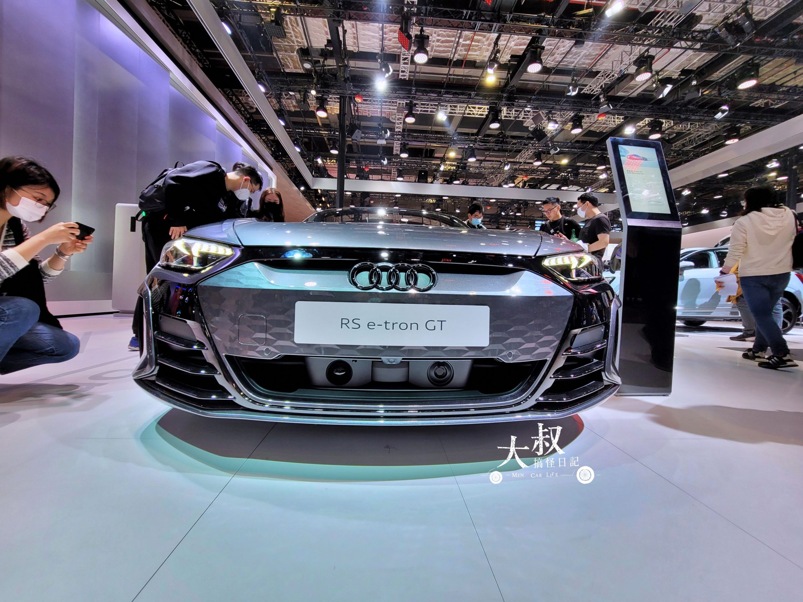 大叔說車｜上海車展Audi RS e-tron GT