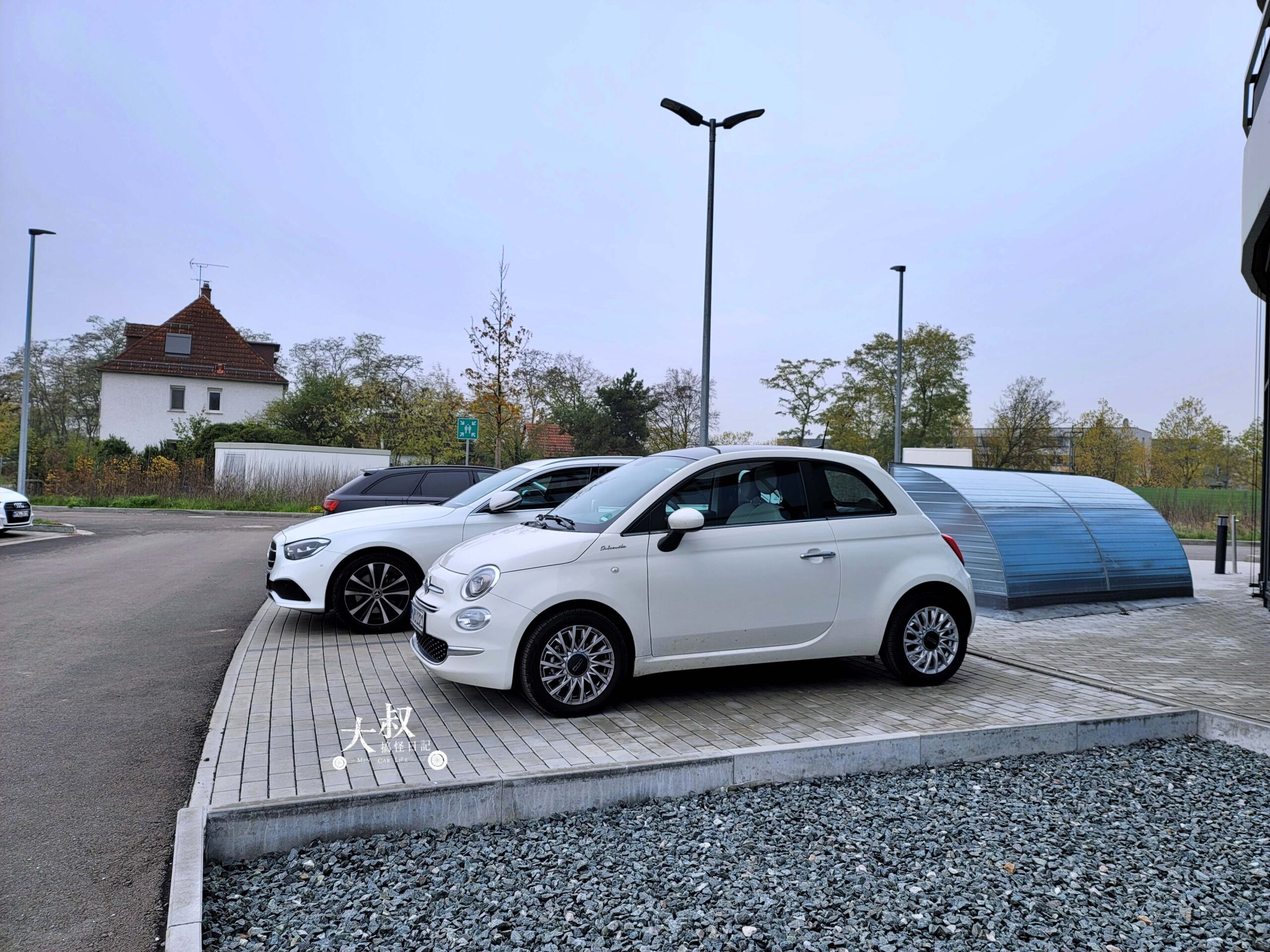 德國自駕租車｜FIAT 500 Hybrid 車小但駕駛樂趣高！法蘭克福機場租車紀錄