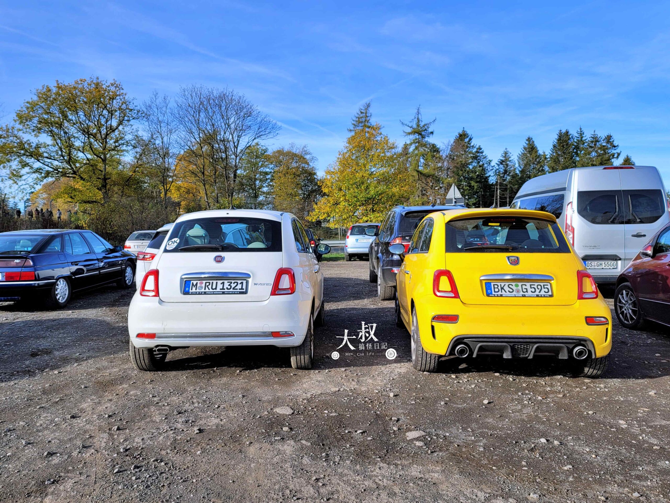 德國自駕租車｜FIAT 500 Hybrid 車小但駕駛樂趣高！法蘭克福機場租車紀錄