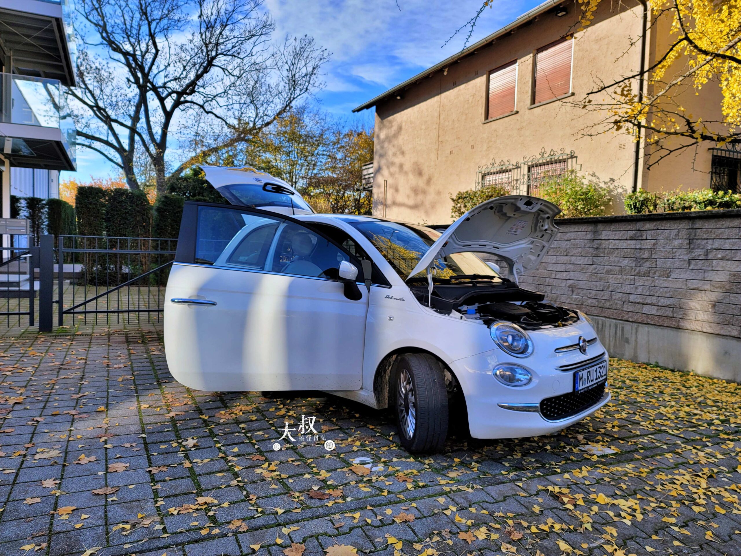 德國自駕租車｜FIAT 500 Hybrid 車小但駕駛樂趣高！法蘭克福機場租車紀錄