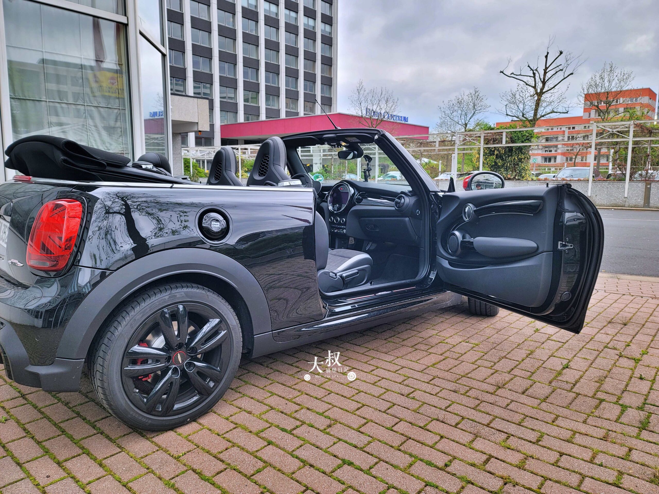 德國租車自駕｜法蘭克福機場SIXT租車：Mini cooper convertible JCW