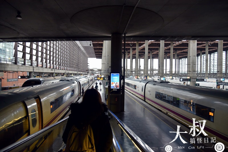 大叔搞怪 歐洲火車 馬德里 巴塞隆納 亞維儂