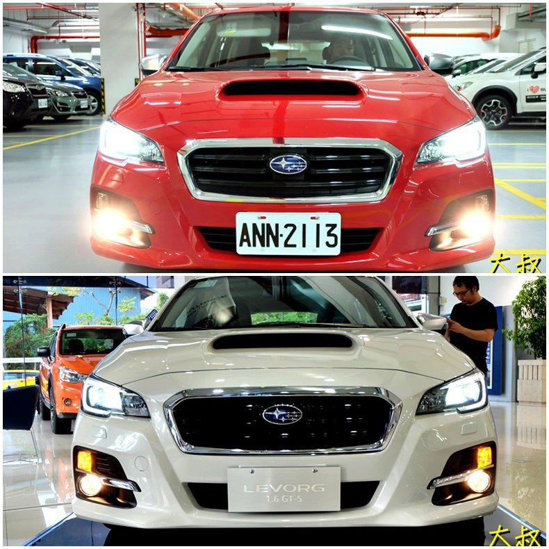 【大叔說車】SUBARU LEVORG 動態試駕心得+GOLF MK6 MK7行李箱小比較 @大叔搞怪日記